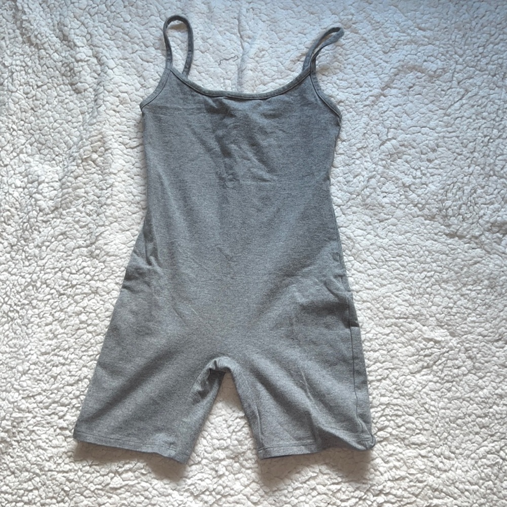 Grey romper size small